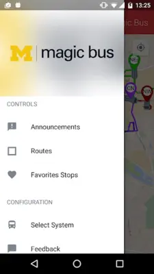 DoubleMap Bus Tracker android App screenshot 4